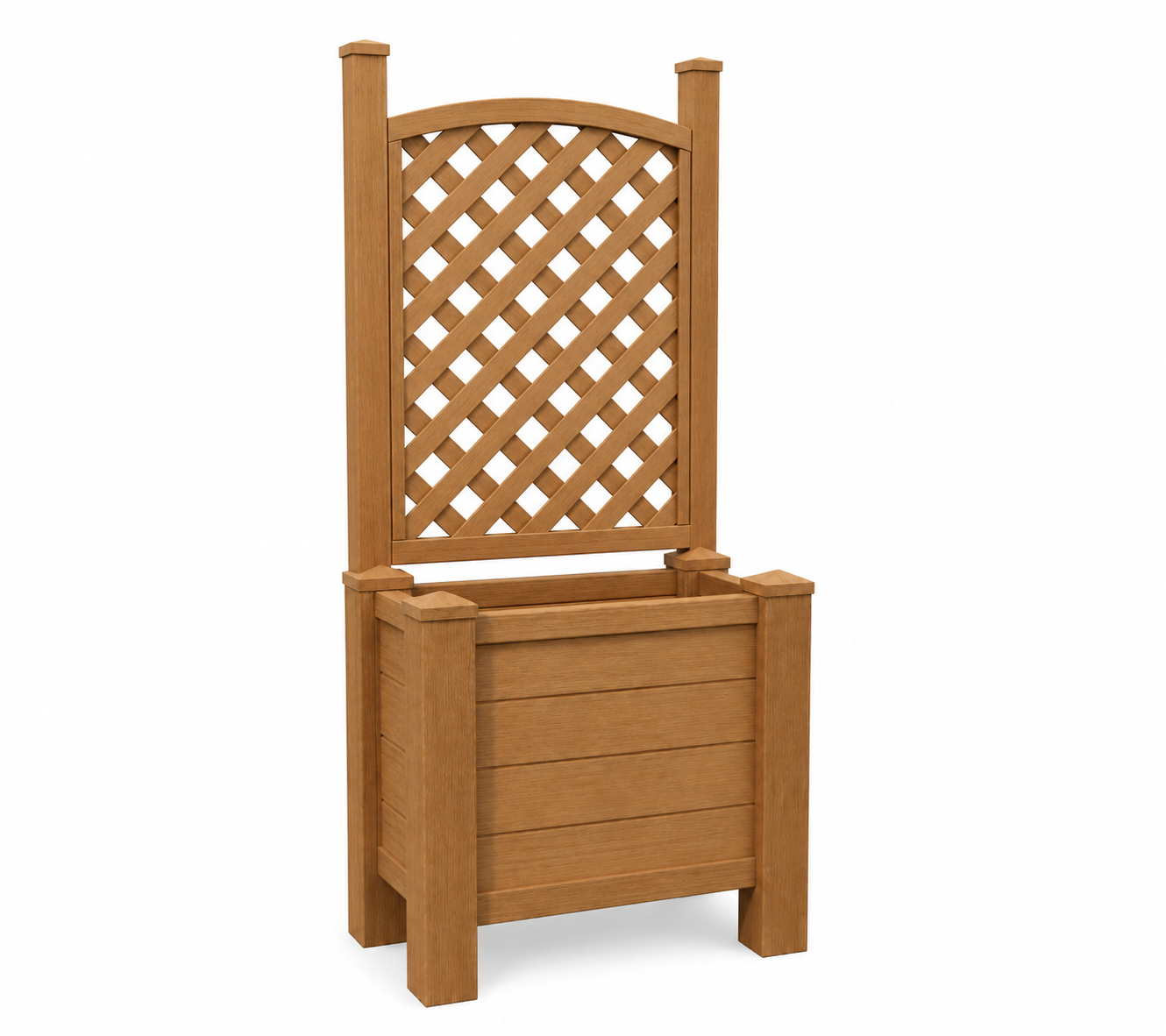 Winawood Blenheim Raised Rectangular Planter with Trellis
