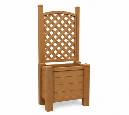 Winawood Blenheim Raised Rectangular Planter with Trellis