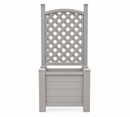 Winawood Blenheim Raised Rectangular Planter with Trellis