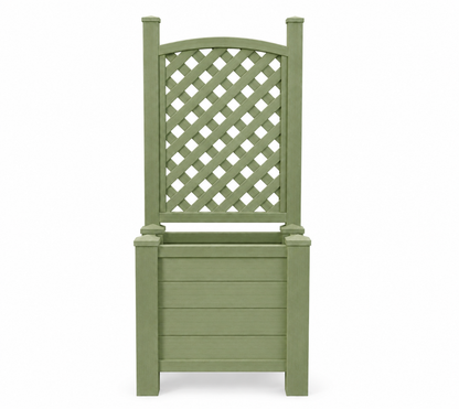 Winawood Blenheim Raised Rectangular Planter with Trellis