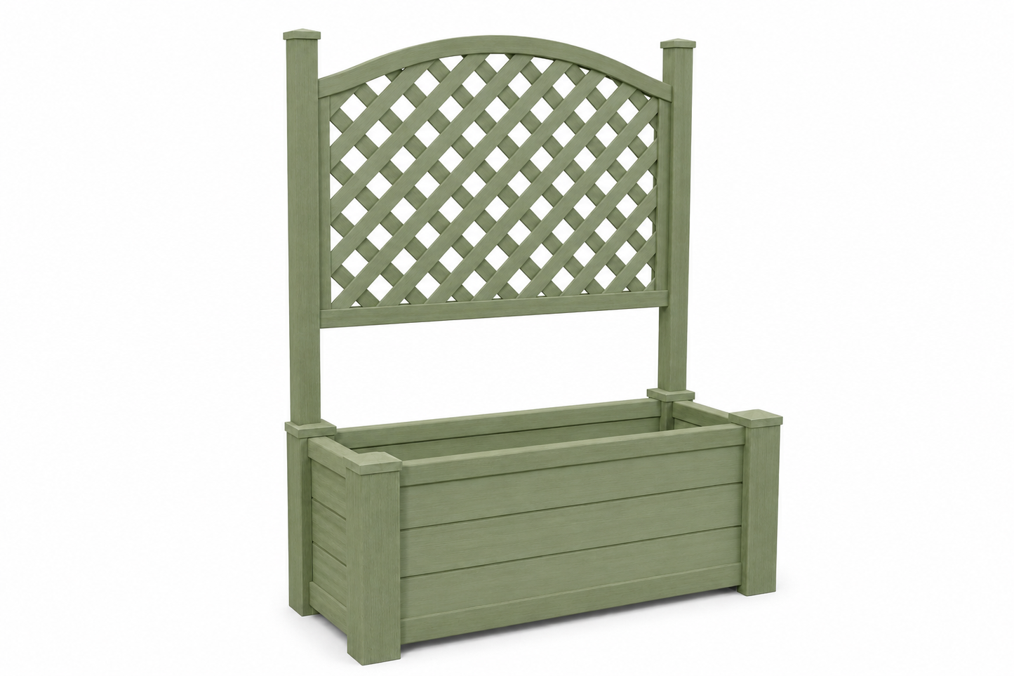 Winawood Blenheim Large Rectangular Planter with Trellis