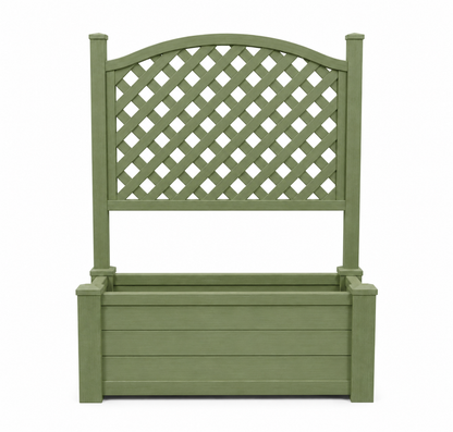 Winawood Blenheim Large Rectangular Planter with Trellis