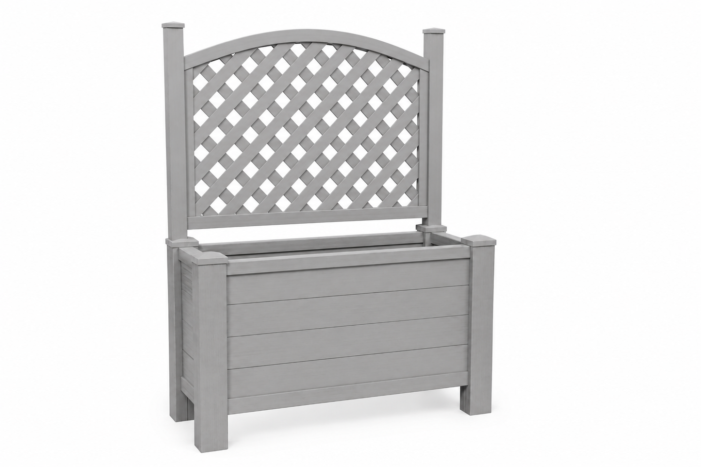 Winawood Blenheim Raised Large Rectangular Planter With Trellis