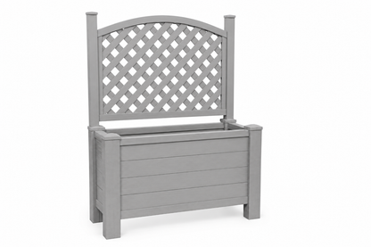Winawood Blenheim Raised Large Rectangular Planter With Trellis