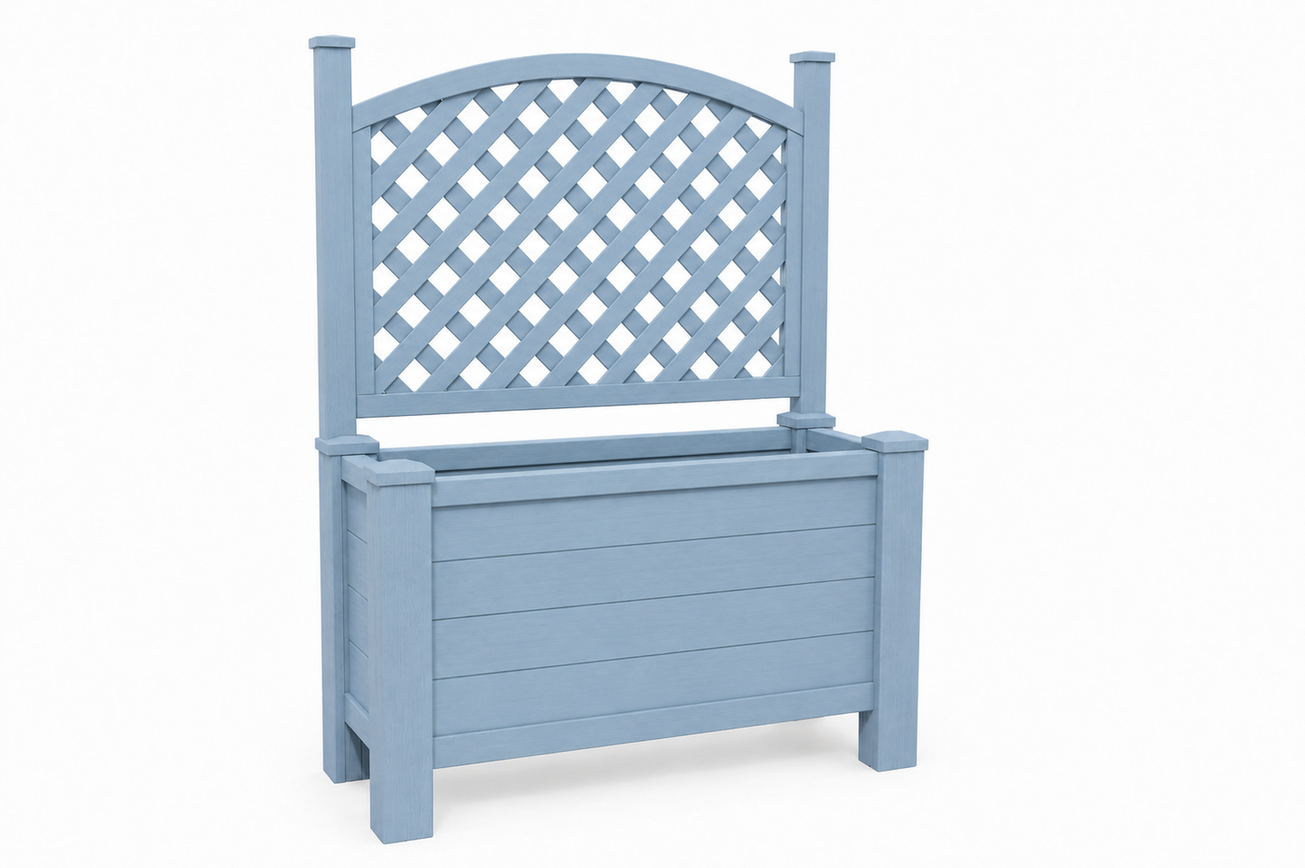 Winawood Blenheim Raised Large Rectangular Planter With Trellis