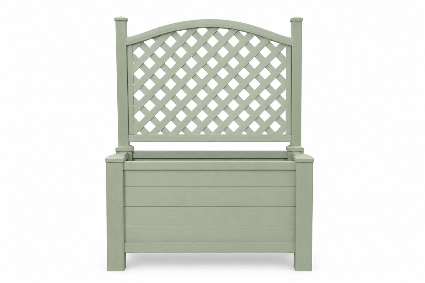 Winawood Blenheim Raised Large Rectangular Planter With Trellis
