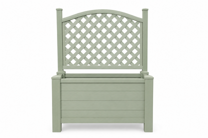 Winawood Blenheim Raised Large Rectangular Planter With Trellis