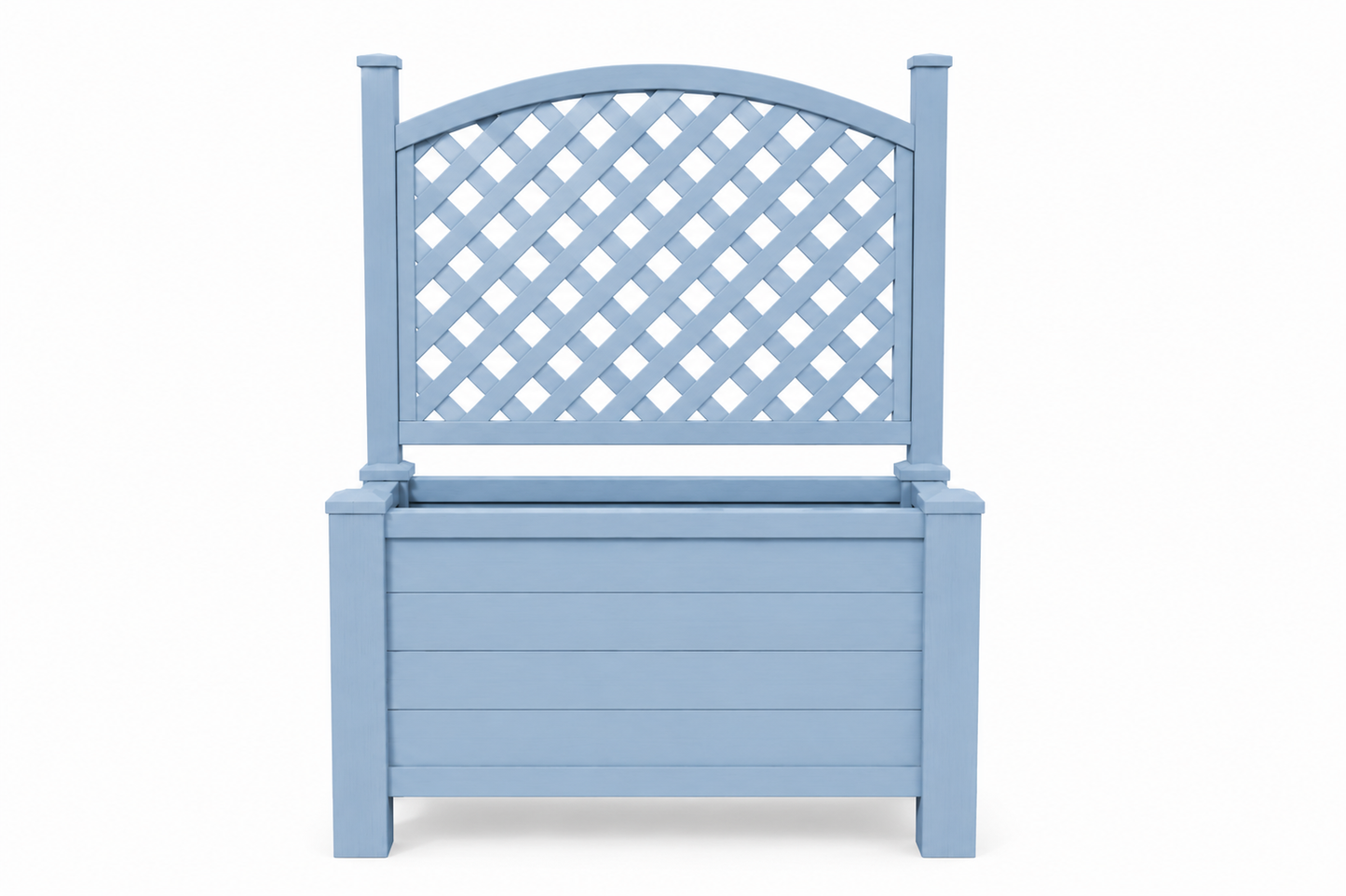 Winawood Blenheim Raised Large Rectangular Planter With Trellis