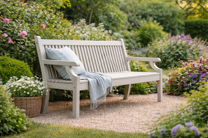 Winawood Sandwick 4 Seater Wood Effect Bench