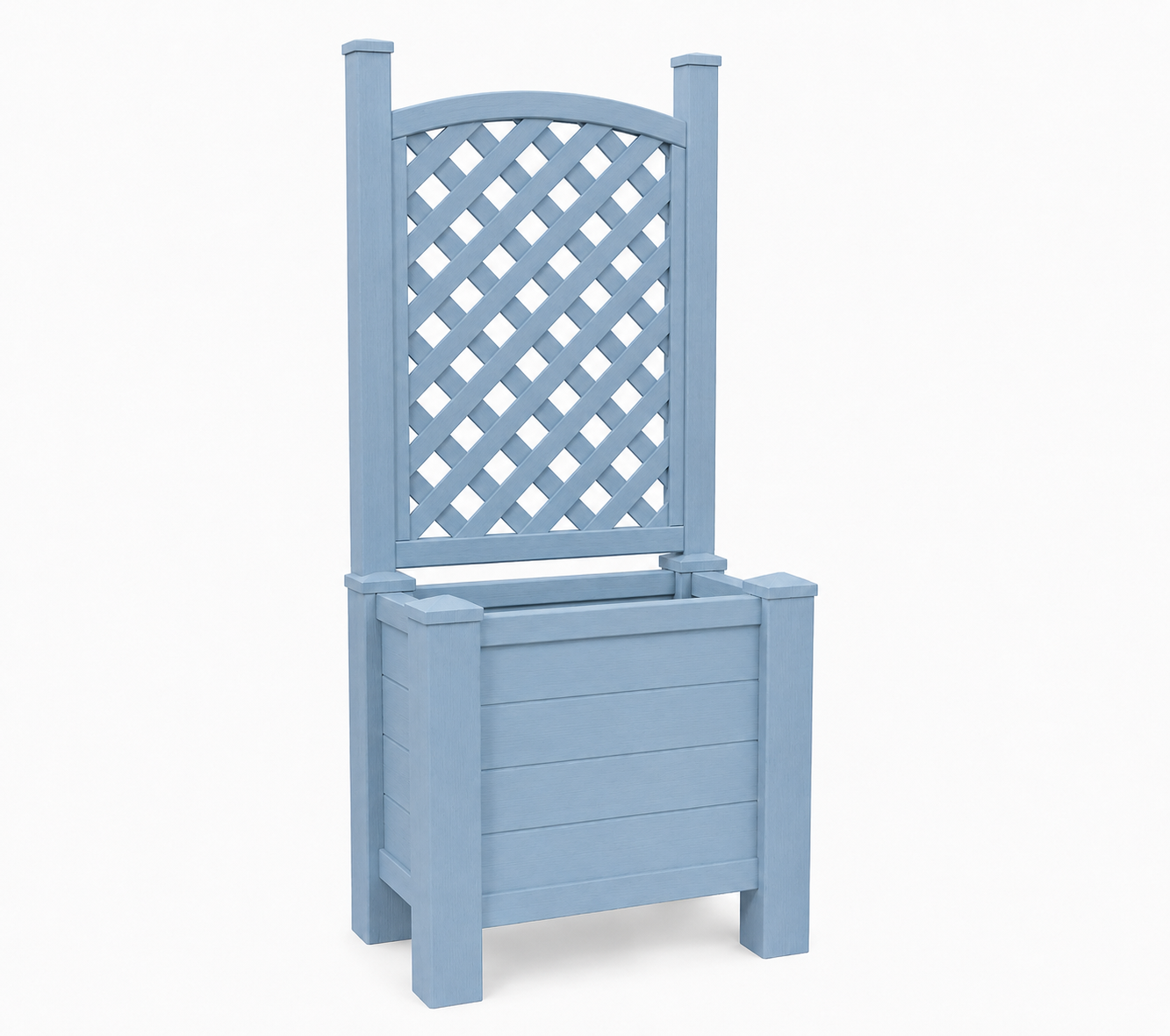 Winawood Blenheim Raised Rectangular Planter with Trellis