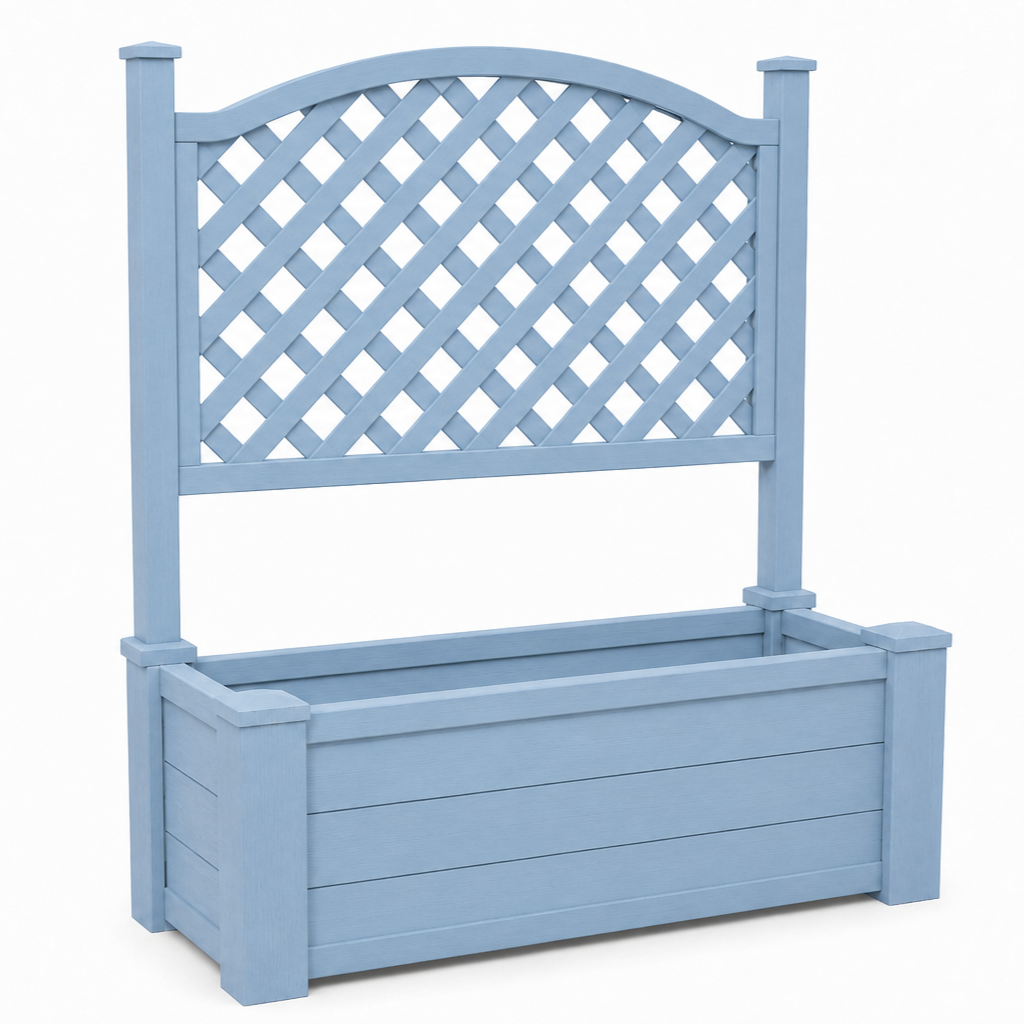 Winawood Blenheim Large Rectangular Planter with Trellis