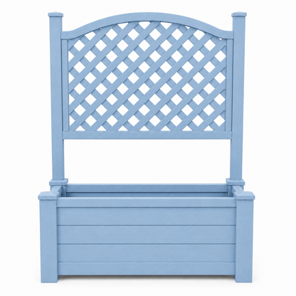 Winawood Blenheim Large Rectangular Planter with Trellis