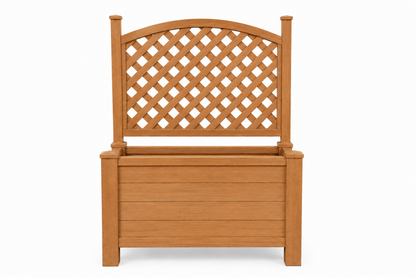 Winawood Blenheim Raised Large Rectangular Planter With Trellis