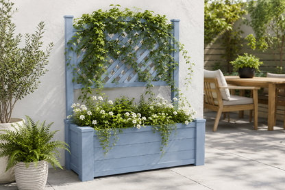 Winawood Blenheim Large Rectangular Planter with Trellis