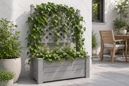 Winawood Blenheim Large Rectangular Planter with Trellis