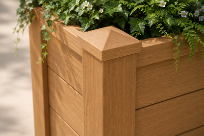 Winawood Blenheim Raised Square Planter with Trellis