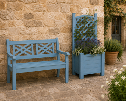 Winawood Blenheim Raised Rectangular Planter with Trellis