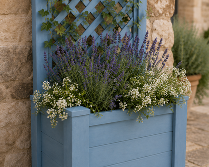 Winawood Blenheim Raised Rectangular Planter with Trellis