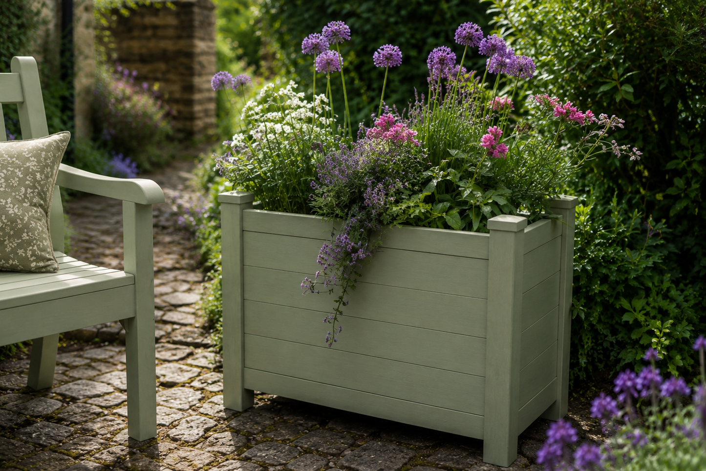 Winawood Blenheim Raised Large Rectangular Planter