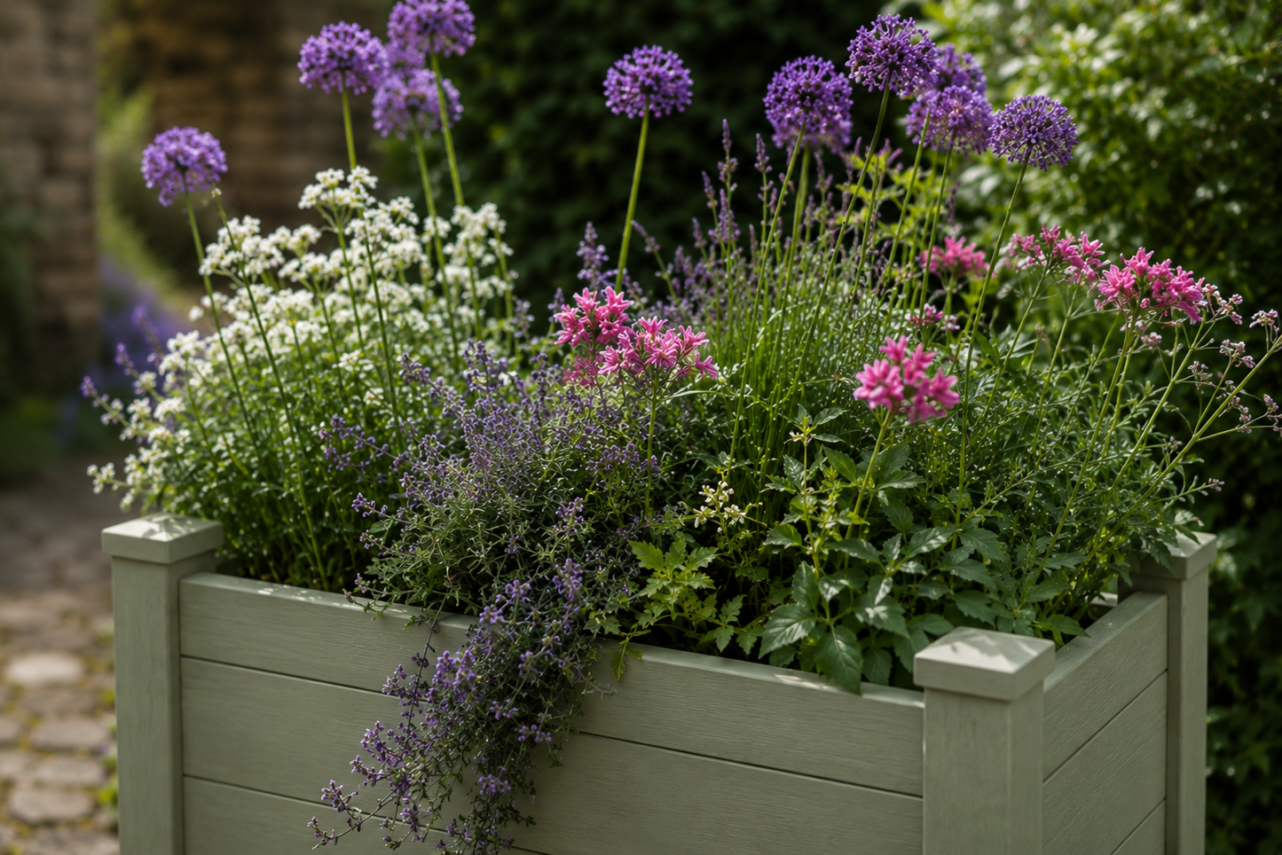 Winawood Blenheim Raised Large Rectangular Planter
