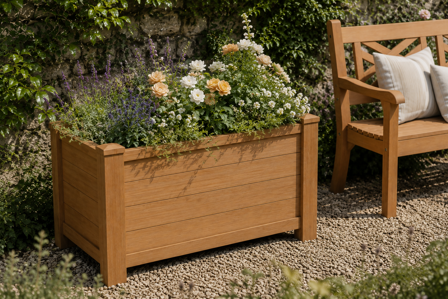 Winawood Blenheim Raised Large Rectangular Planter