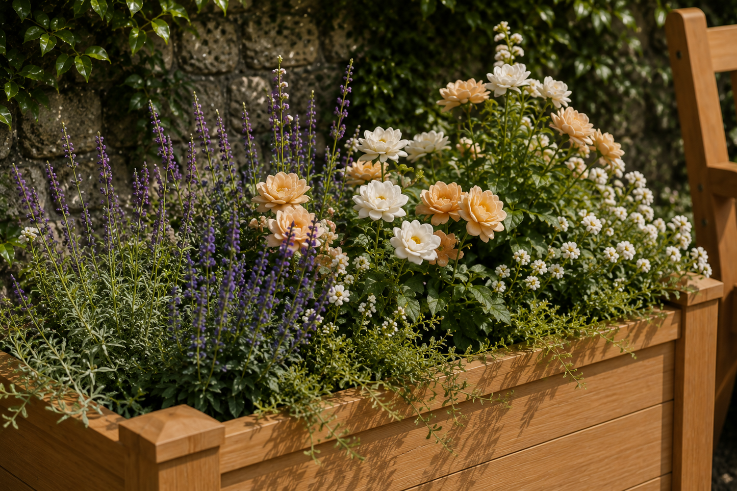 Winawood Blenheim Raised Large Rectangular Planter