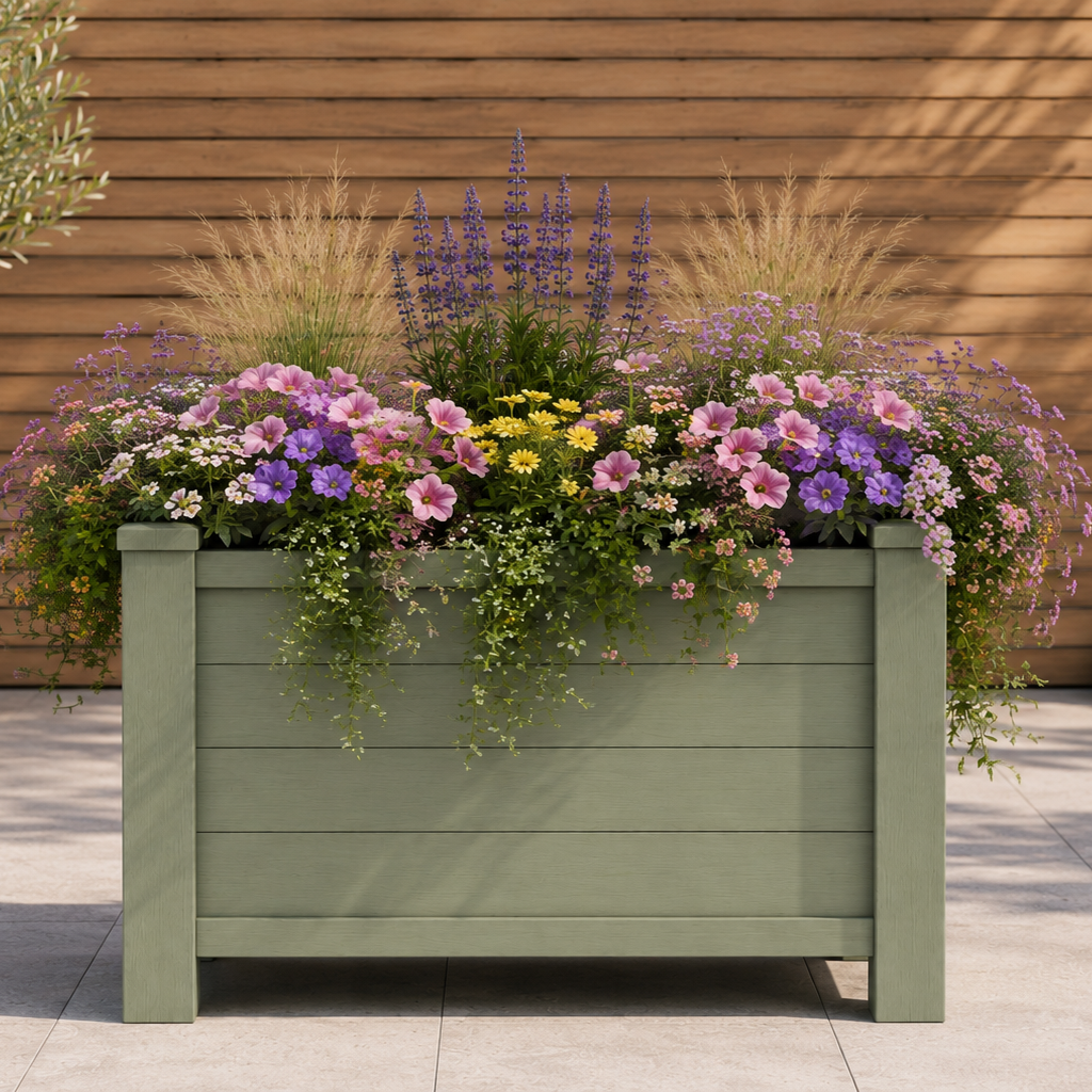 Winawood Blenheim Raised Large Rectangular Planter