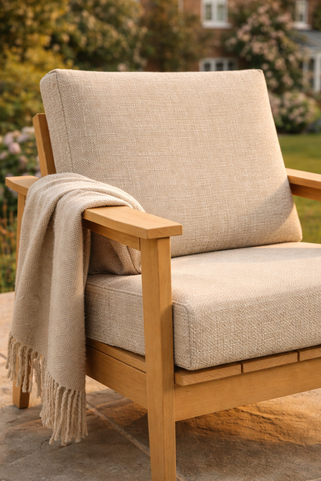 Winawood Skara Wood Effect Single Sofa
