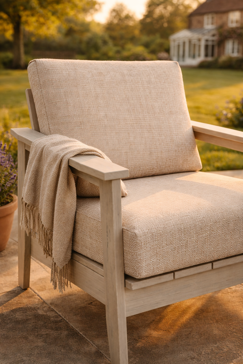 Winawood Skara Wood Effect Single Sofa