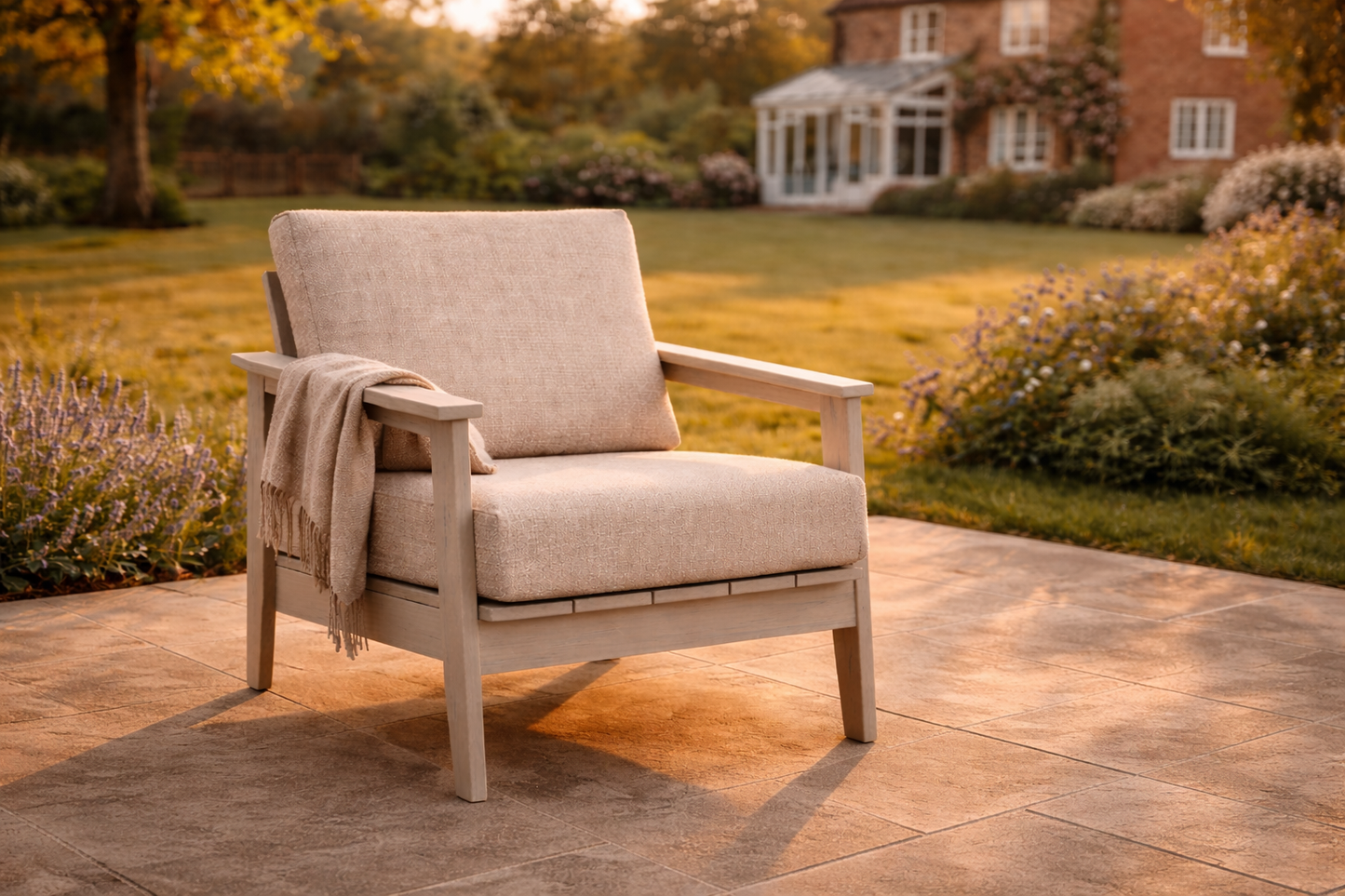 Winawood Skara Wood Effect Single Sofa