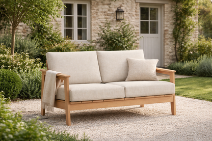 Winawood Skara Wood Effect 2 Seater Sofa