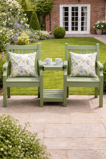 Winawood Sandwick Wood Effect Love Seat