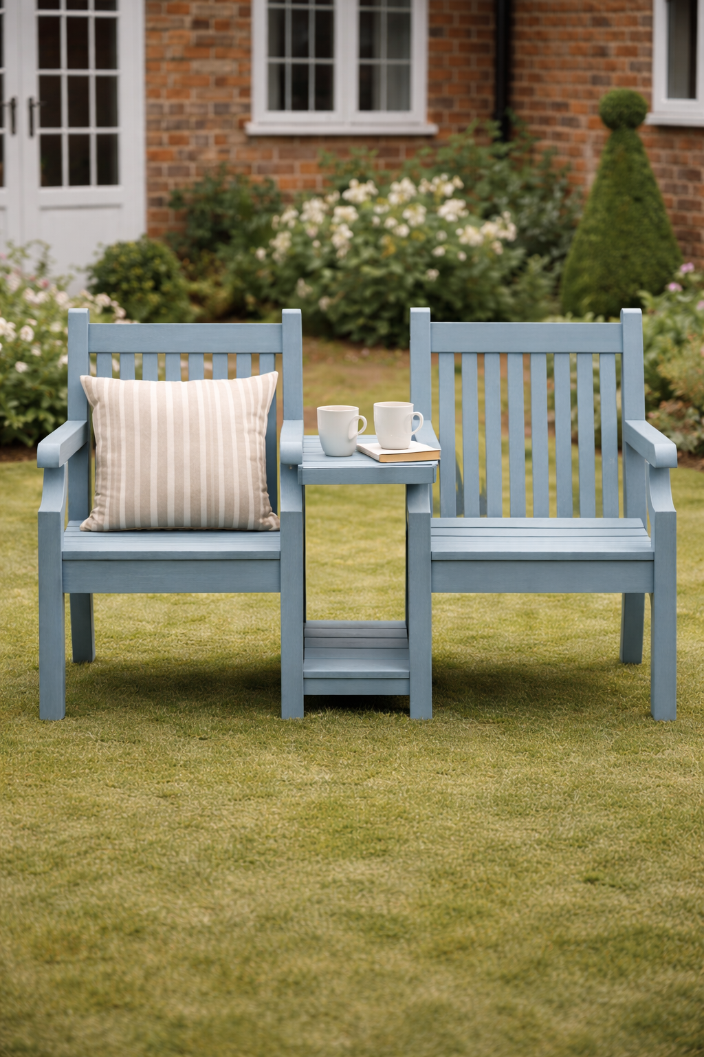 Winawood Sandwick Wood Effect Love Seat