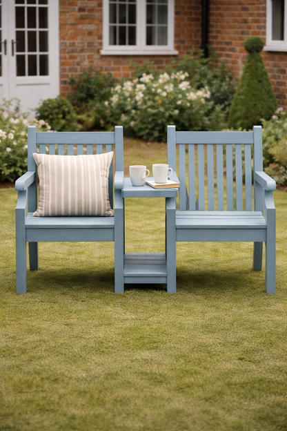Winawood Sandwick Wood Effect Love Seat