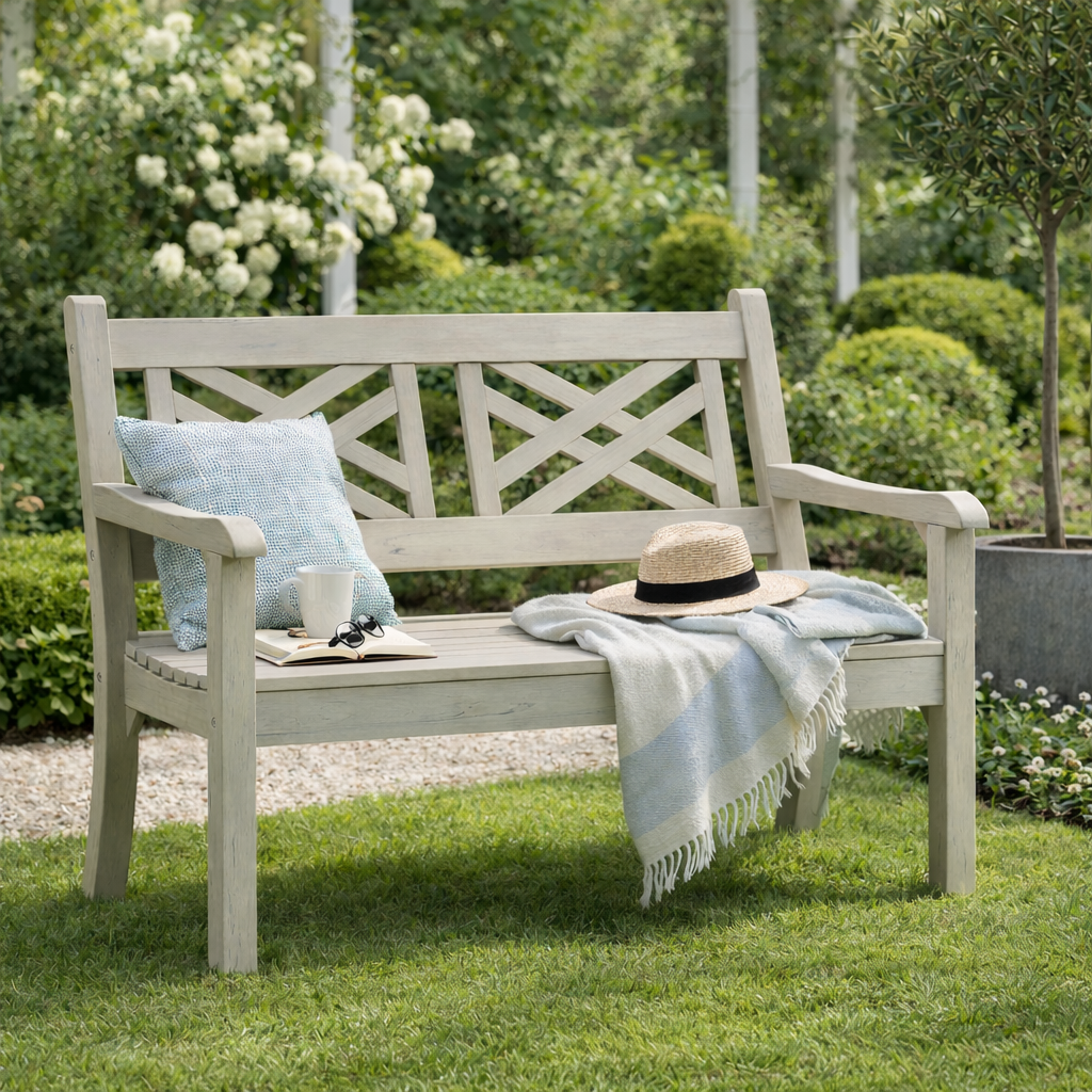 Winawood Speyside 2 Seater Wood Effect Bench