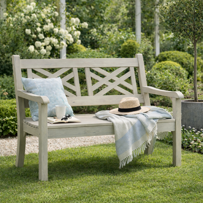 Winawood Speyside 2 Seater Wood Effect Bench