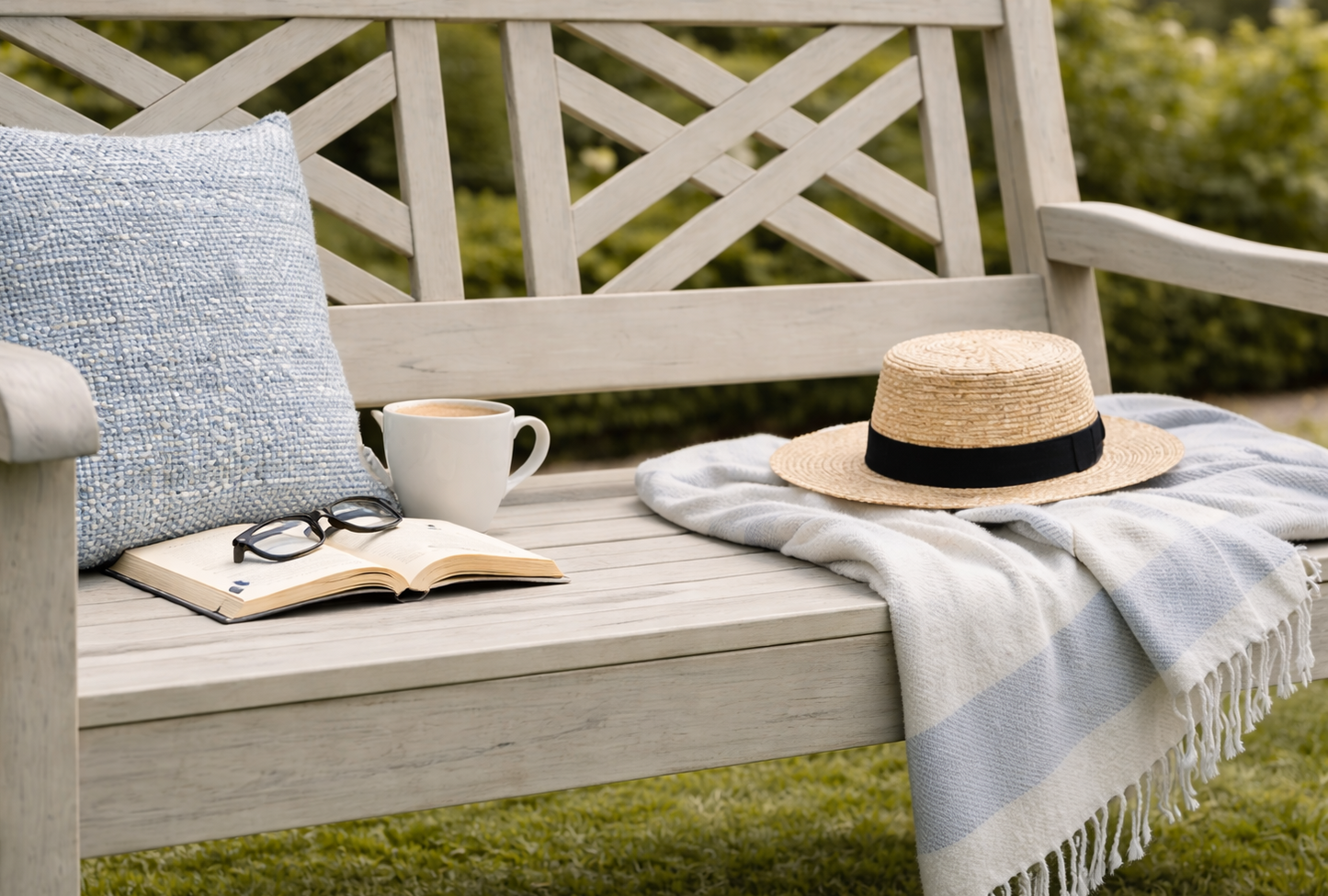 Winawood Speyside 2 Seater Wood Effect Bench