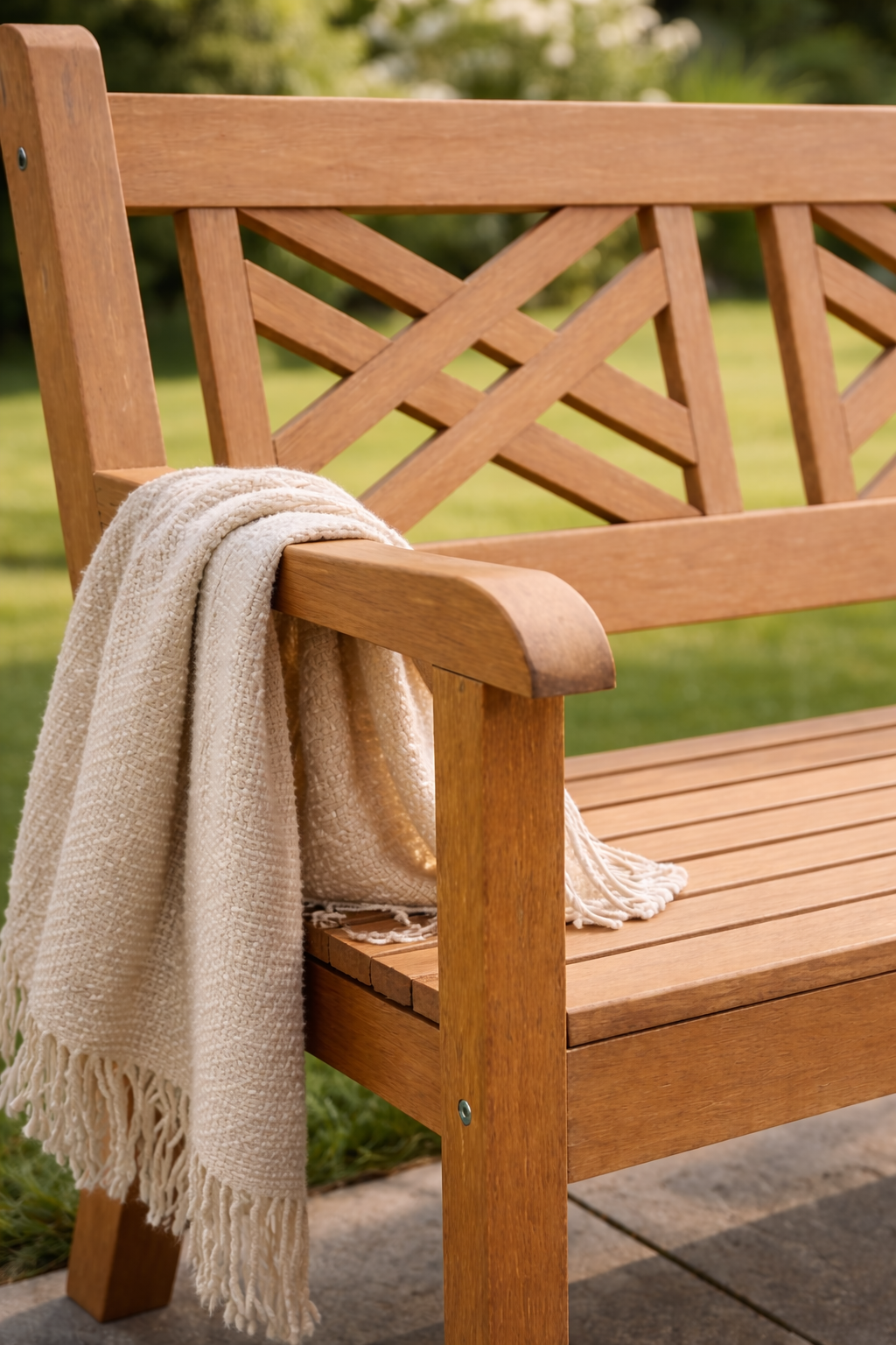 Winawood Speyside 2 Seater Wood Effect Bench