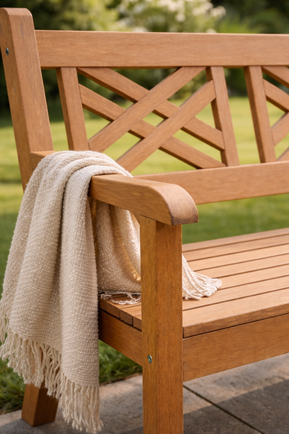 Winawood Speyside 2 Seater Wood Effect Bench