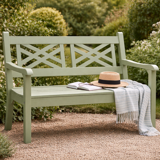 Winawood Speyside 2 Seater Wood Effect Bench