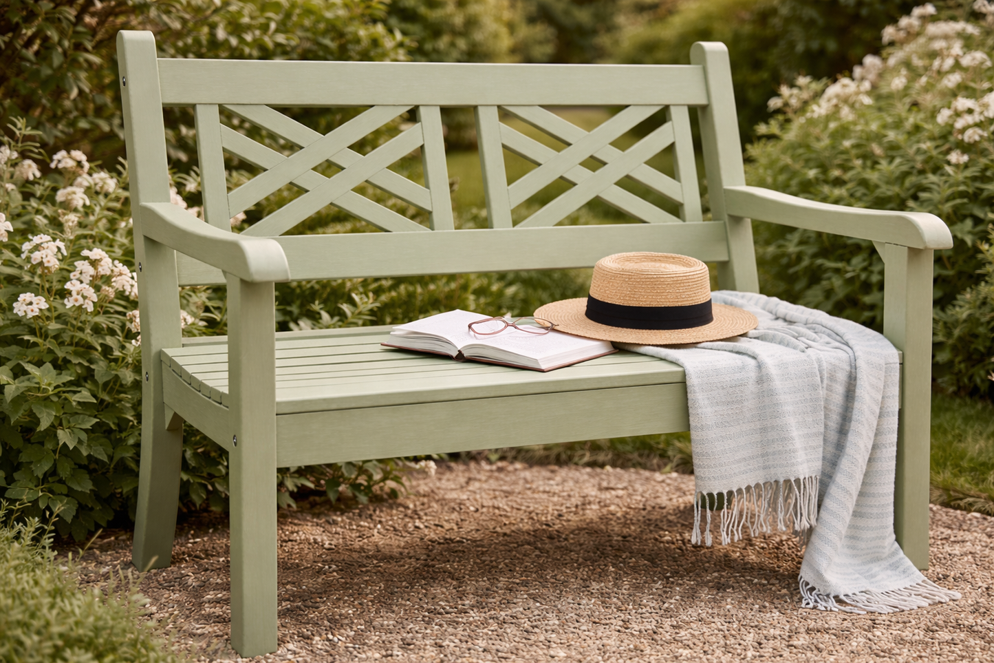 Winawood Speyside 2 Seater Wood Effect Bench