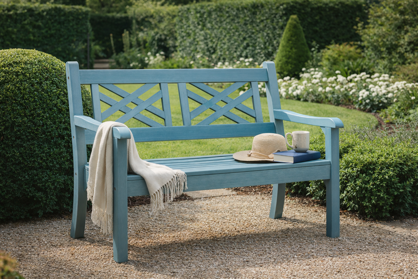 Winawood Speyside 2 Seater Wood Effect Bench