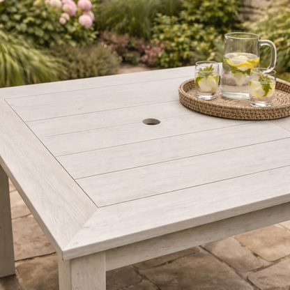 Winawood Wood Effect Square Dining Table - L98.3cm x D98.3cm x H76cm