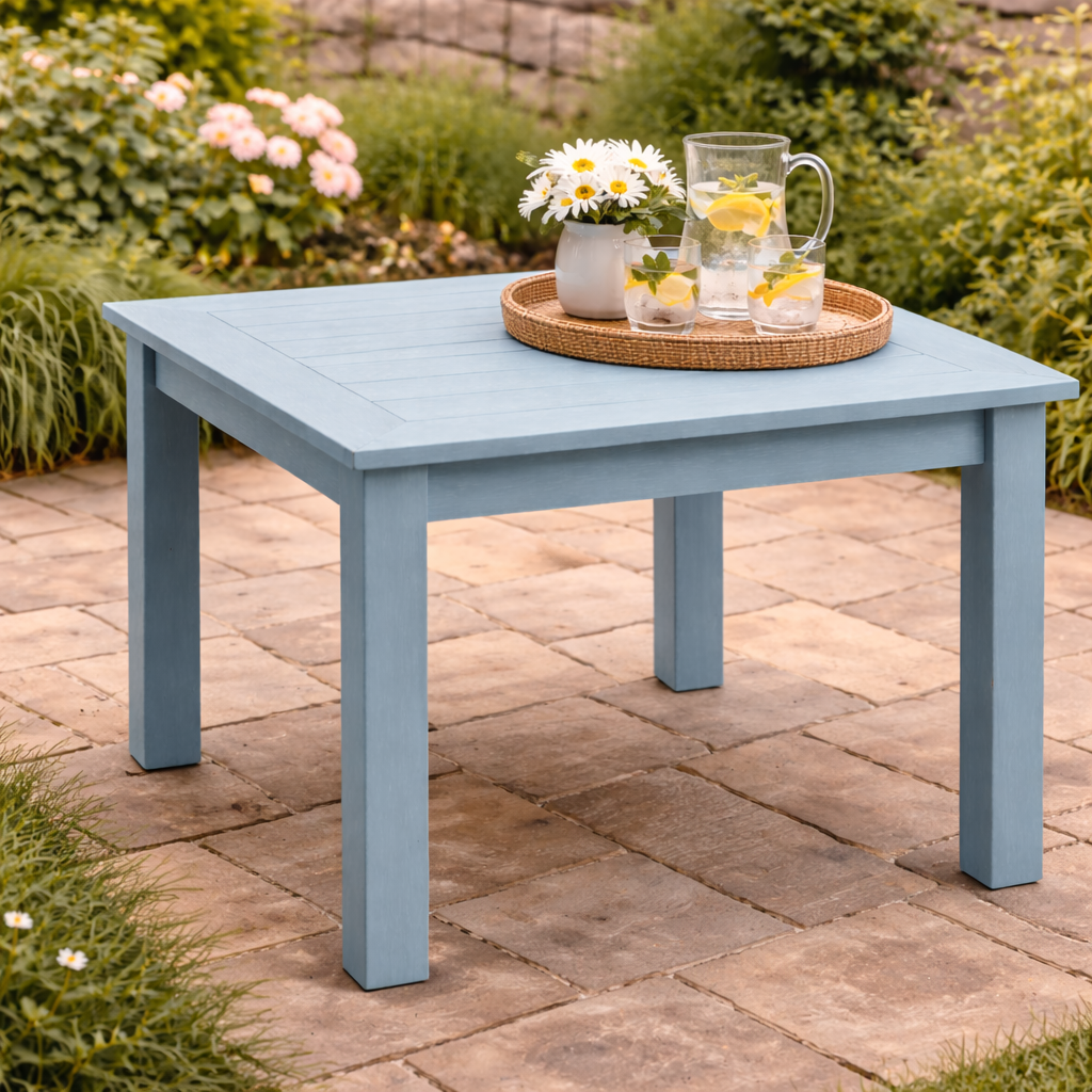 Winawood Wood Effect Square Dining Table - L98.3cm x D98.3cm x H76cm