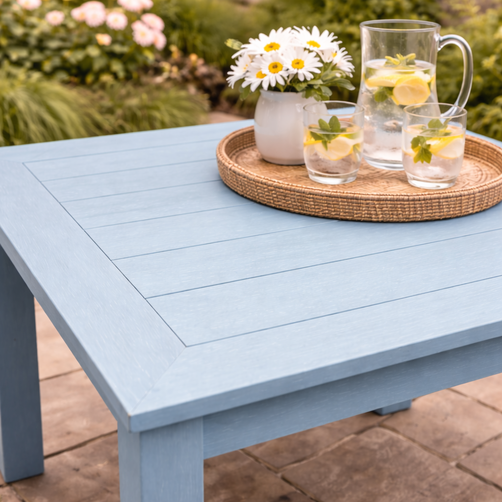Winawood Wood Effect Square Dining Table - L98.3cm x D98.3cm x H76cm