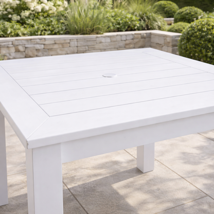 Winawood Wood Effect Square Dining Table - L98.3cm x D98.3cm x H76cm
