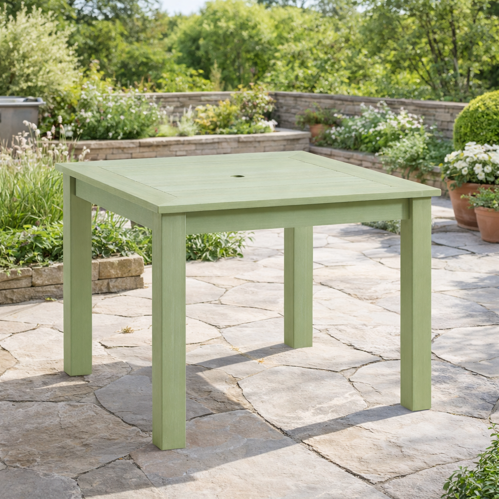 Winawood Wood Effect Square Dining Table - L98.3cm x D98.3cm x H76cm
