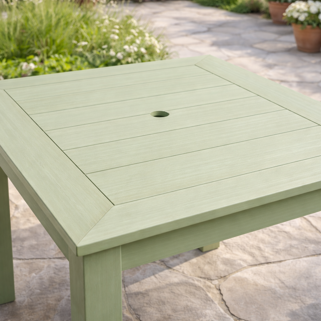 Winawood Wood Effect Square Dining Table - L98.3cm x D98.3cm x H76cm