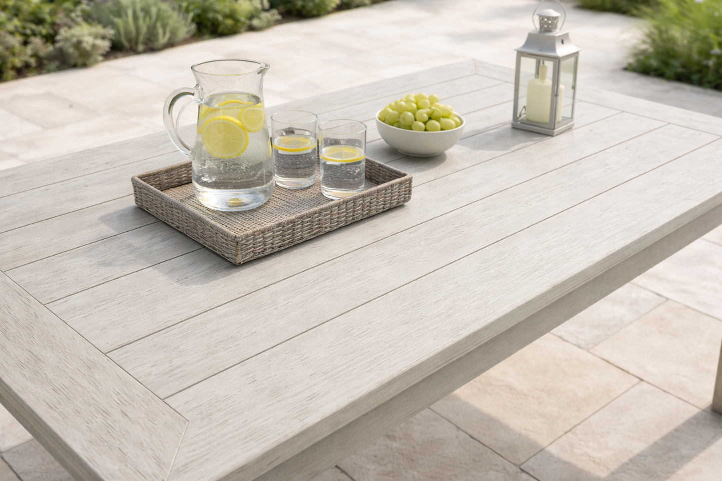 Winawood Wood Effect Rectangular Dining Table - L170cm x D98.3cm x H76cm