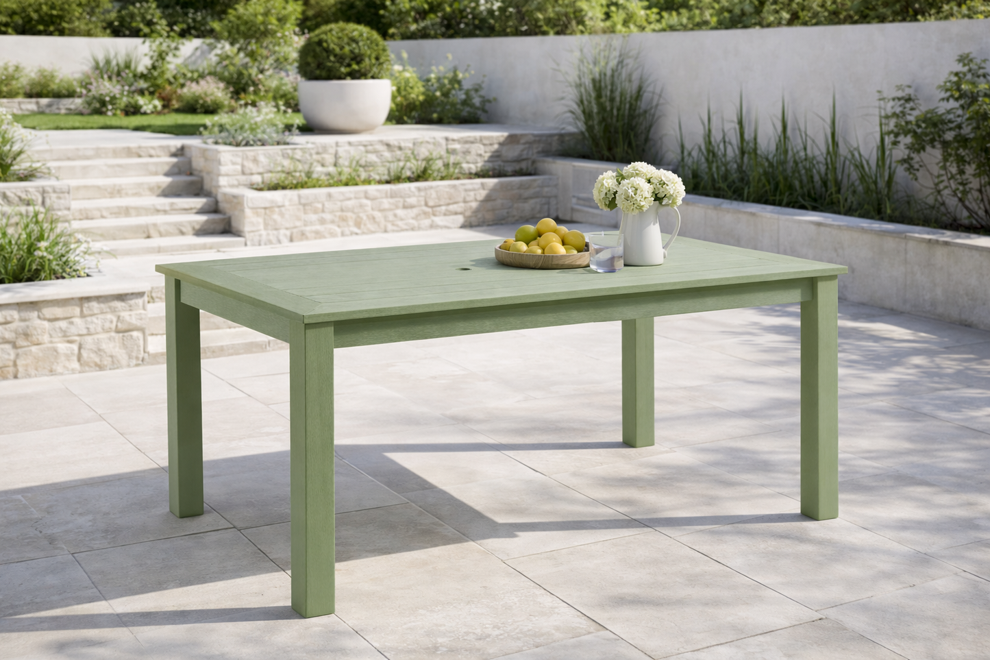 Winawood Wood Effect Rectangular Dining Table - L170cm x D98.3cm x H76cm